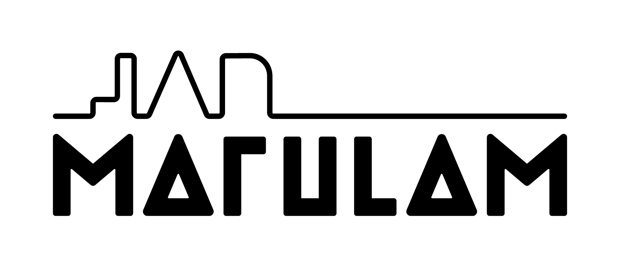 Jan Marulam Logo — Schwarz (auf Hell)